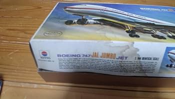 日本航空　ジャンボ　飛行機　プラモデル Amazon.co.jp: ニットー NITTO 1/144 日航ジャンボ Boeing 747